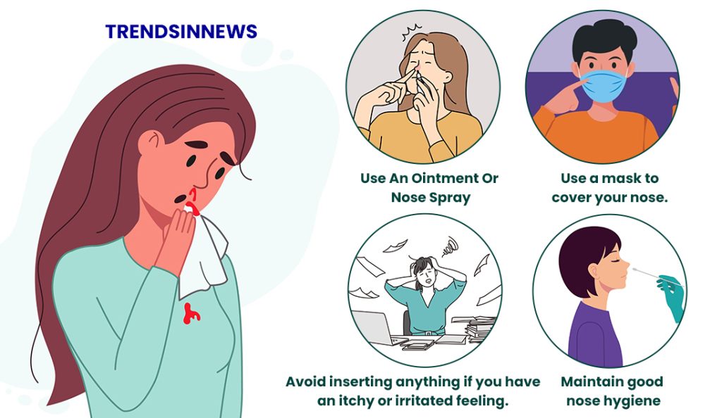 prevent nose bleeding