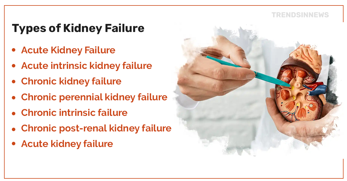 Types of kidney failure